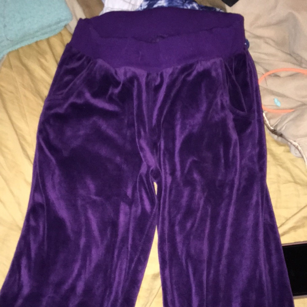 Purple sweats